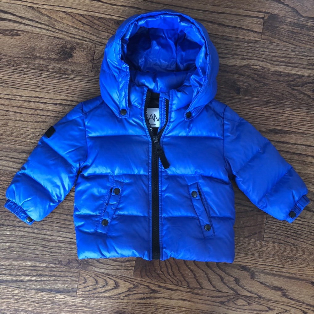 Sam. New York Puffer Coat 12-18 months